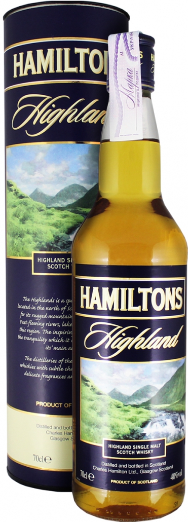 Hamiltons Highland (в тубусі) 0,7 л