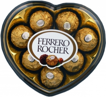 Цукерки Ferrero Rocher Серце Т8 100 г