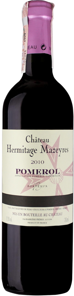 Chateau Hermitage Mazeyres 0,75 л