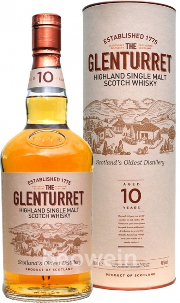 Glenturret 10 Y.O. (в тубусе) 