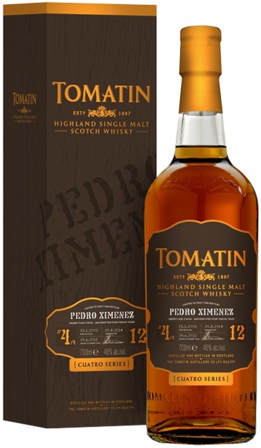 Tomatin Cuatro Pedro Ximenez (в коробці) 0,7 л