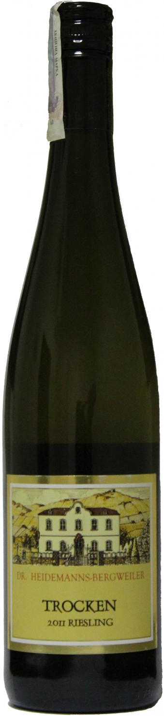 Dr.Heidemanns-Bergweiler Riesling Trocken 0,75 л