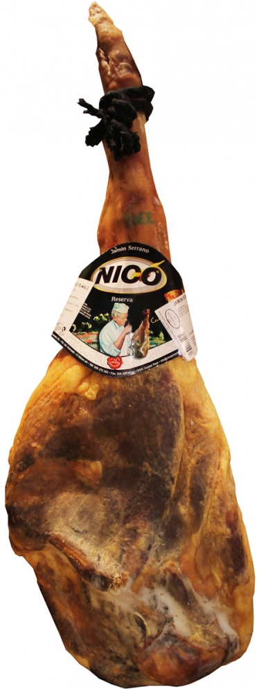 Хамон Serrano Reserva Nico (12-15 мес.) 1 кг