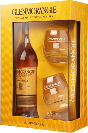 Glenmorangie Original Bottling 10 Y.O. з двума бокалами 0,7 л