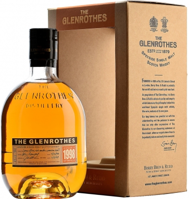 Berry Bro’s & Rudd Glenrothes 1998 (в коробке) 0,7 л