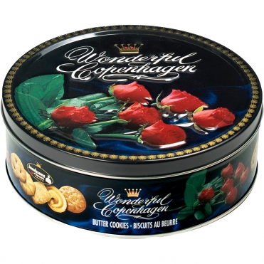 Печиво Wonderful Copenhagen Red Rose Jacobsens 454 г