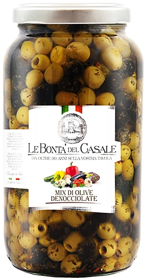 Микс оливок без косточек Le Bonta’ del Casale 3,1 л