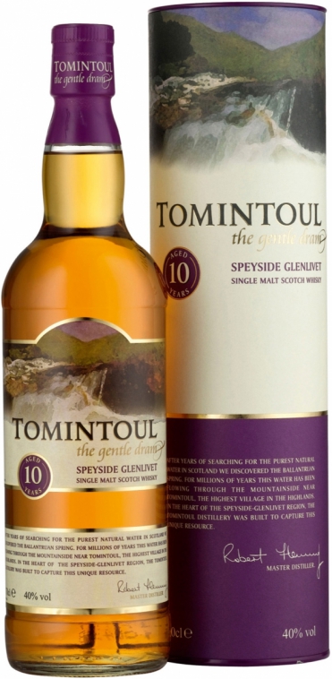 Tomintoul 10 Y.O. (в тубусі) 1 л