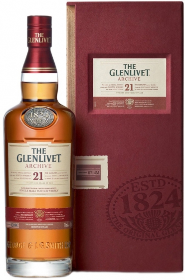 Glenlivet 21 Y.O. (в коробке) 0,7 л