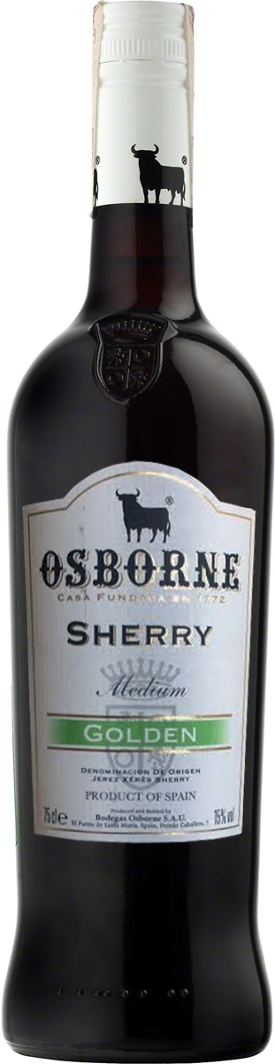 Osborne Sherry Medium Golden 0,75 л