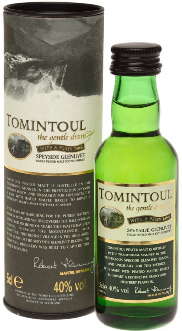 Tomintoul Peaty Tang (в тубусі) 0,05 л