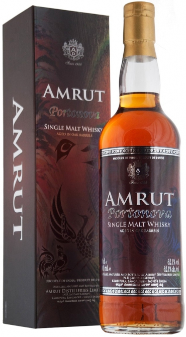 Amrut Portonova Indian Single Malt Whisky (в коробці) 0,7 л