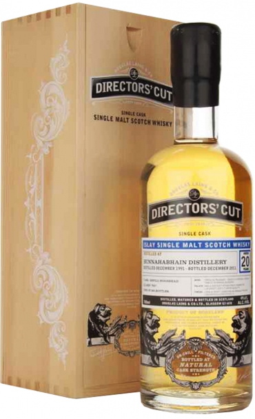 Director's Cut Bunnahabhain 20Y.O. 1991 (в коробці) 0,7 л