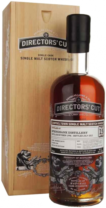 Director's Cut Springbank 15Y.O. Sherry 1996 (в коробці) 0,7 л