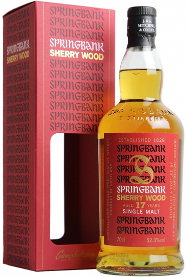 Springbank 17Y.O. Sherry Wood (в коробці) 0,7 л