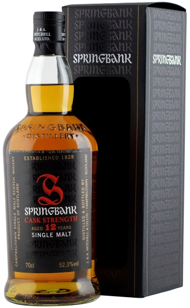 Springbank 12Y.O. Cask Strength (в коробці) 0,7 л