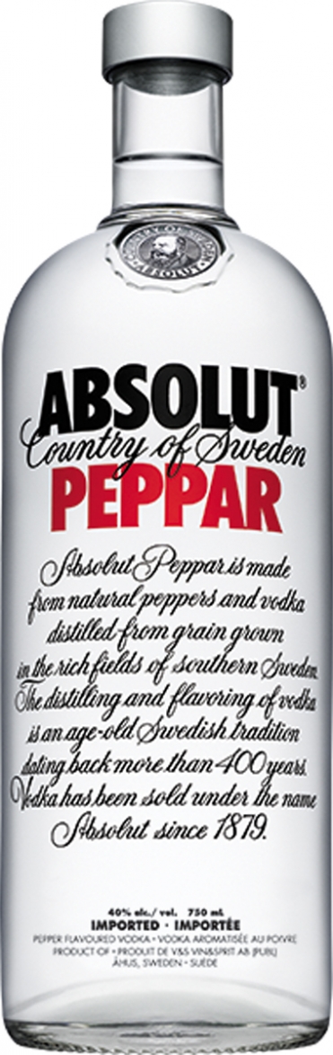 Absolut Peppar 0,75 л