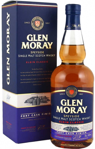 Glen Moray Classic Port Cask Finish (в коробці) 0,7 л