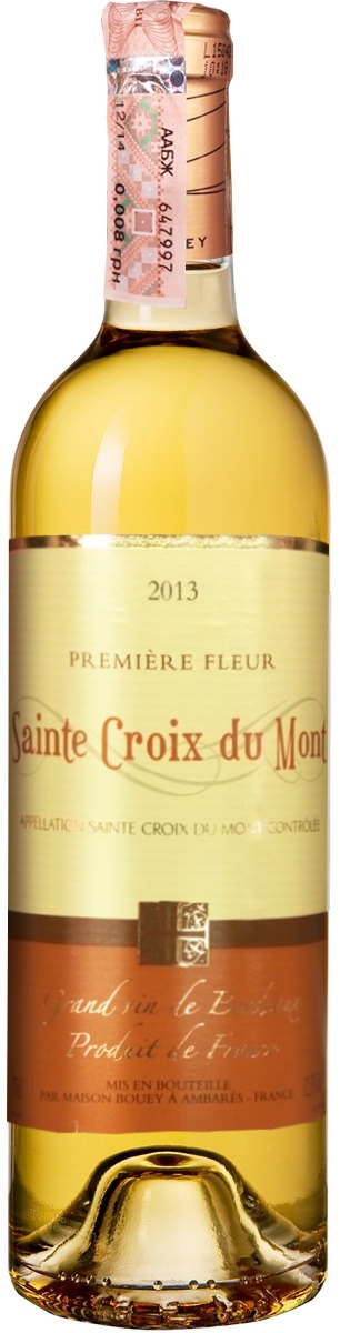 Maison Bouey Premiere Fleur Sainte Croix du Mont 0,75 л