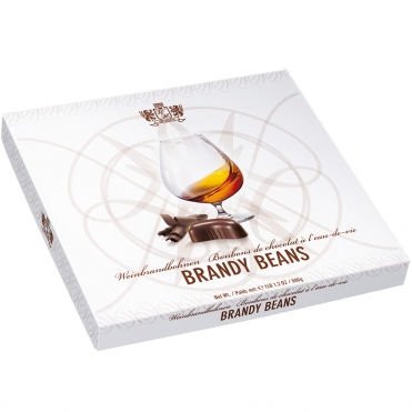 Цукерки шоколадні з бренді Warner Hudson Brandy Beans 500г