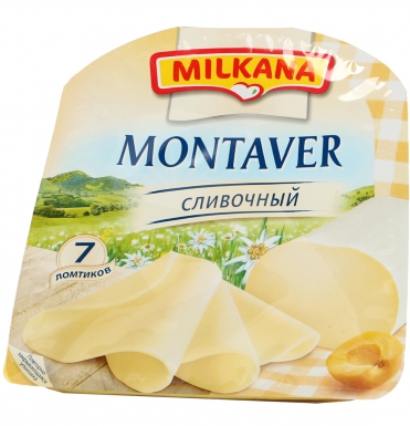 Сир Montaver Вершковий Milkana 150 г