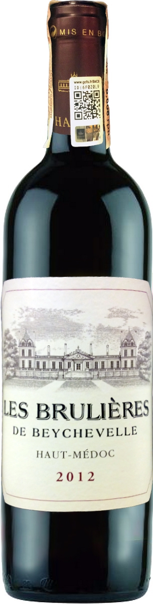 Les Brulieres de Beychevelle 2012 0,75 л