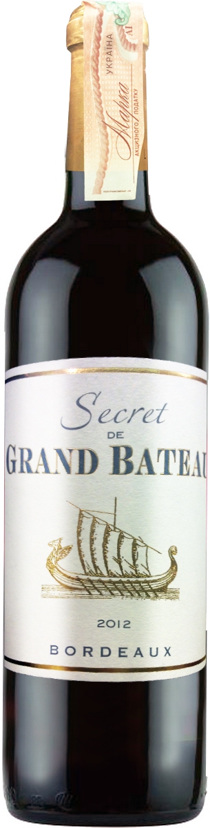 Secret de Grand Bateau Rouge 2012 0,75 л