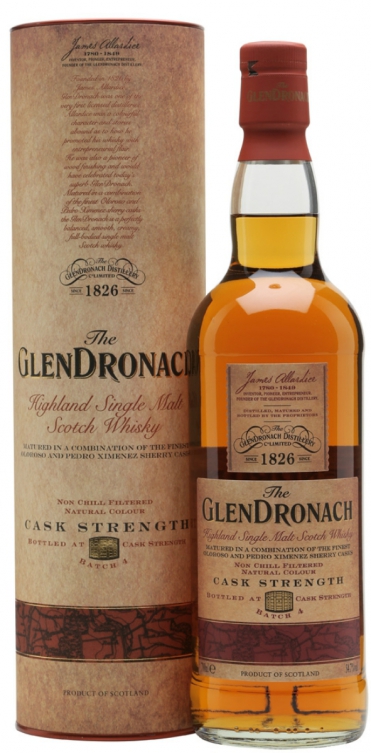 Glendronach Cask Strength (в тубусе) 0,7 л