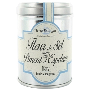 Соль с перцем Fleur de Sel Piment d'Espelette Terre Exotique 90 г