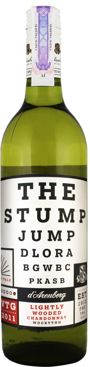 d'Arenberg The Stump Jump Lightly Wooded Chardonnay 0,75 л