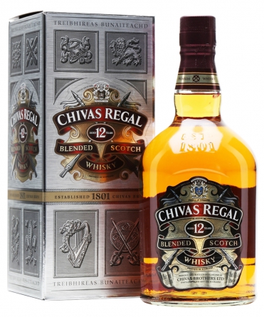 Chivas Regal 12 Y.O. (в коробке) 0,7 л