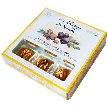 Печенье миндальное с инжиром и орехом Amaretti Dolcezze Di Nanni 160 г