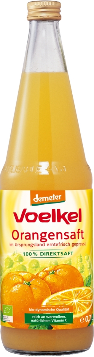 Сок апельсиновый Voelkel 0,7 л