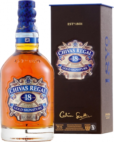 Chivas Regal 18 Y.O. (в коробке) 0,7 л
