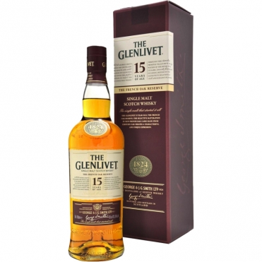 Glenlivet 15 Y.O. French Oak Reserve (в коробке) 0,7 л