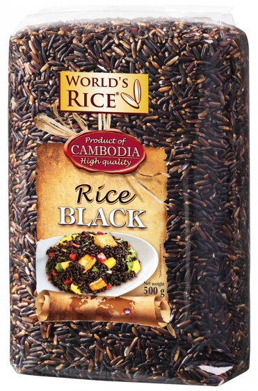 Рис чорний Worlds Rice 500 г