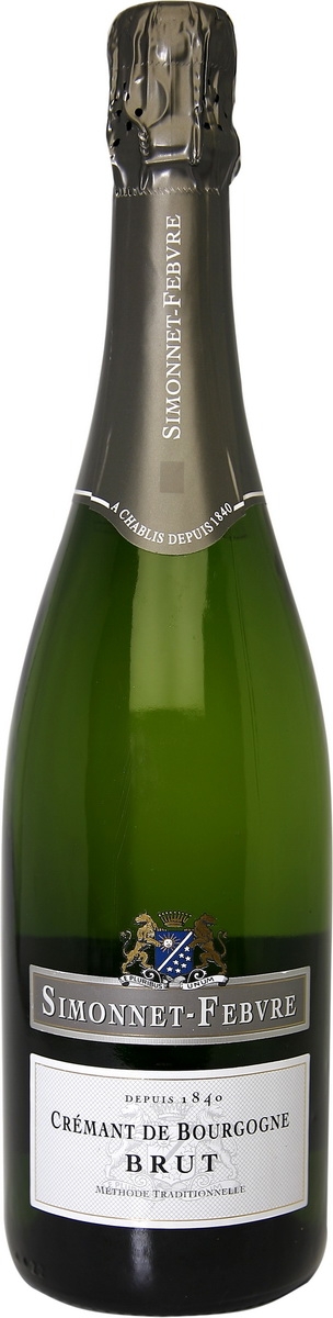 Simonnet Febvre Cremant de Bourgogne Blanc Brut 0,75 л