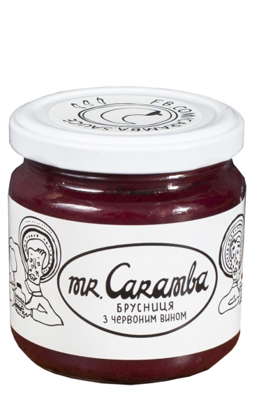 Соус из брусники и красного вина mr. Caramba 200 г