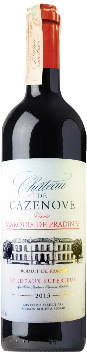 Сhateau de Cazenove 0,75 л