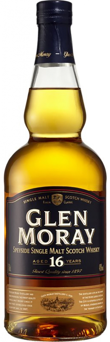 Glen Moray 16Y.O. (в коробці) 0,7 л