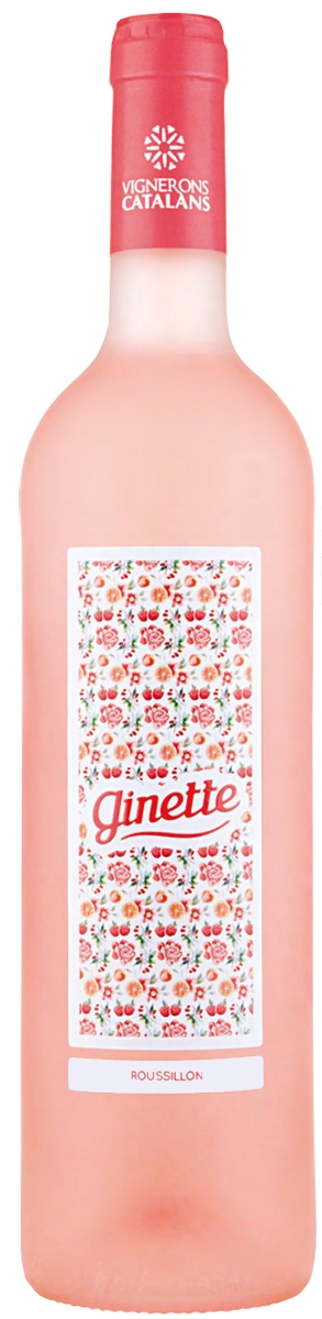 Ginette Cotes du Roussillon Rose 0,75 л