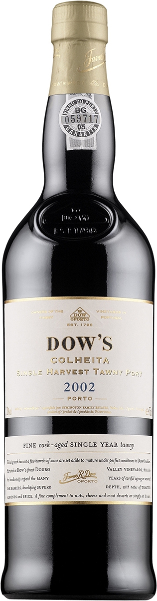 Портвейн Dow’s Colheita Single Harvest Tawny Port 2002 0,75 л