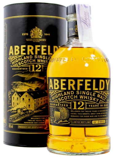 Aberfeldy 12 Y.O. (в тубусі) 0,7 л