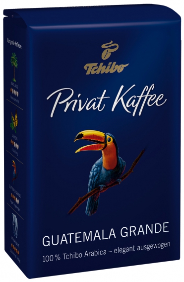 Кава мелена Privat Kaffee Guatemala Grande Tchibo 250 г