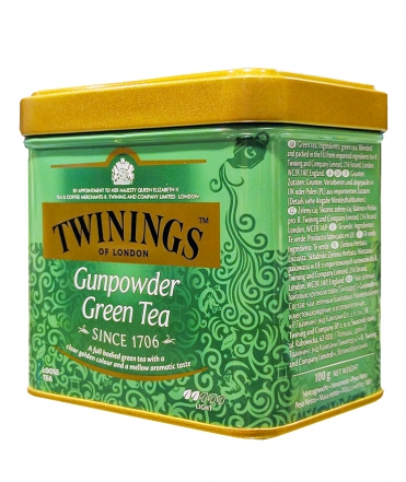 Чай зелений байховий Ґанпаудер Twinings 100 г