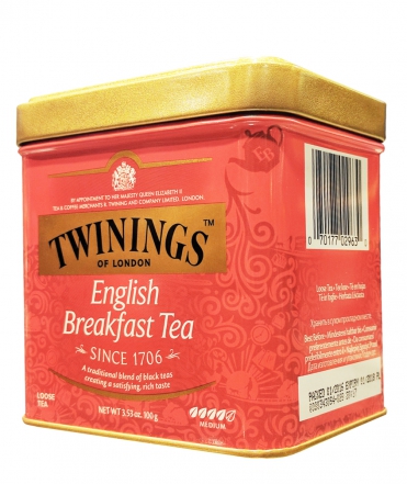 Чай чорний байховий English Breakfast Tea Twinings 100 г