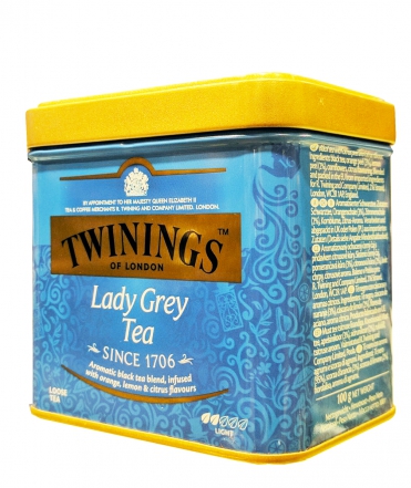 Чай чорний байховий Lady Grey Twinings 100 г