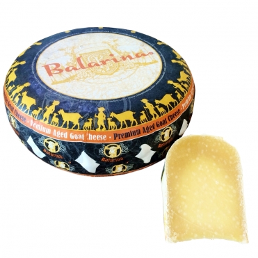 Сир козячий витримки 1 рік Balarina Cheeseland 100 г