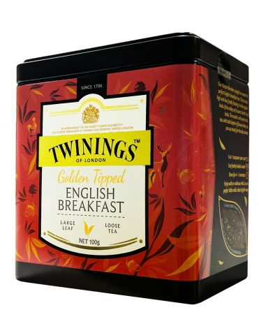 Чай черный байховый Golden Tipped English Breakfast Twinings 100 г