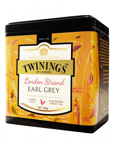 Чай чорний байховий London Strand Earl Grey Twinings 100 г